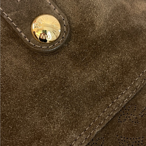 Louis Vuitton Brown Monogram Suede Zanzibar High Boots in size 35 - Picture 7 of 8